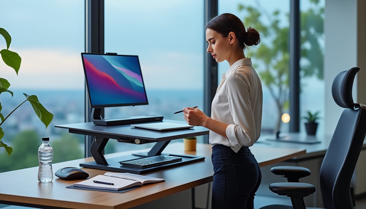 découvrez les bienfaits des bureaux assis-debout pour améliorer votre santé et votre productivité au travail. apprenez comment ces espaces de travail flexibles peuvent réduire les douleurs physiques et favoriser un meilleur équilibre entre travail et bien-être.