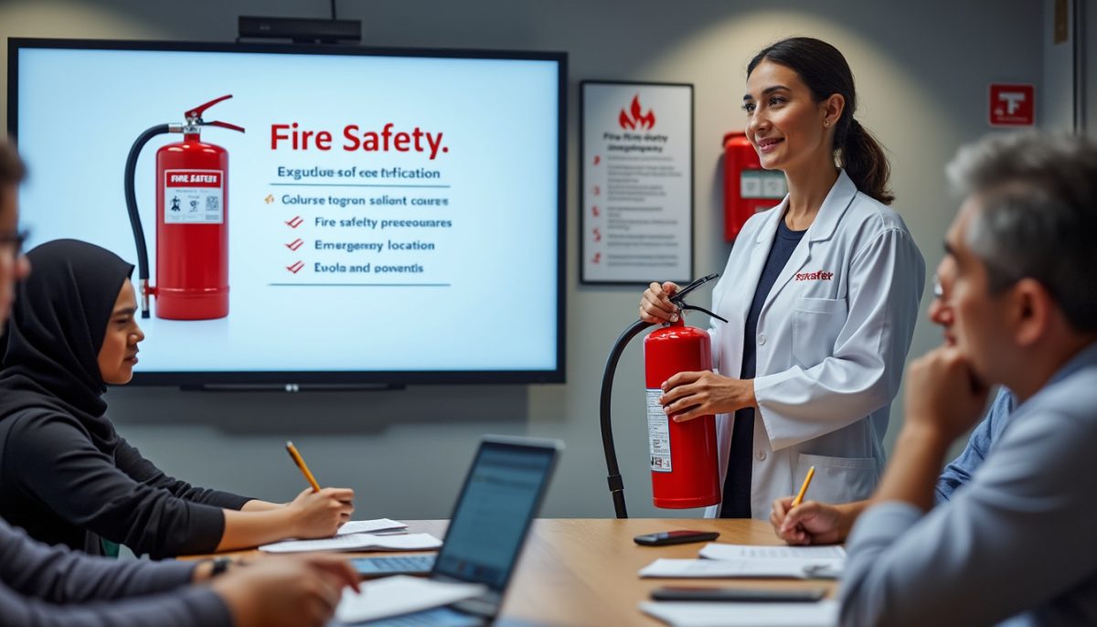 découvrez notre formation complète à la sécurité incendie, comprenant les exigences légales, les différents cours disponibles et les certifications requises. préparez-vous à garantir la sécurité dans votre environnement professionnel grâce à des connaissances approfondies et des compétences pratiques. inscrivez-vous dès aujourd'hui!