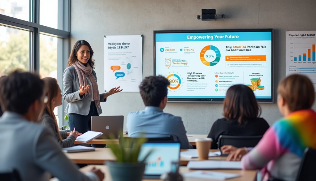 découvrez notre formation courte axée sur les métiers bien payés. explorez les meilleures options pour un développement de carrière rapide et enrichissant, idéal pour ceux qui souhaitent se réorienter rapidement vers des postes lucratifs.