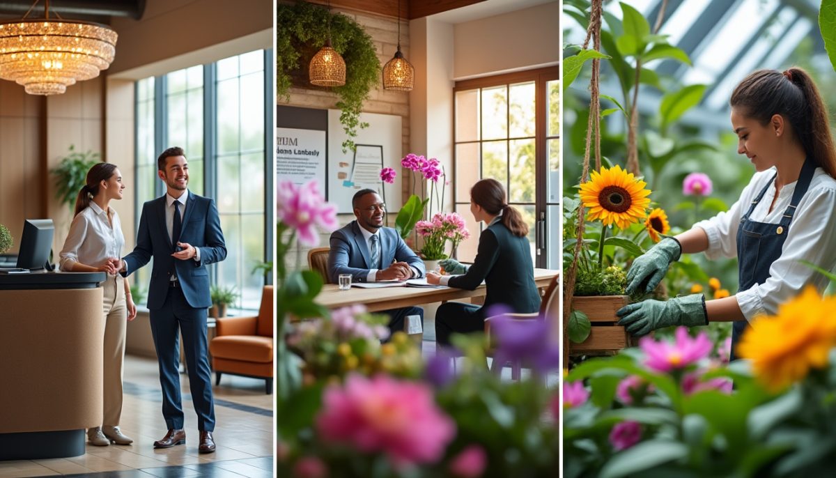 découvrez les métiers en h qui façonnent trois secteurs clés : l'hôtellerie, les ressources humaines et l'horticulture. explorez les opportunités de carrière, les compétences requises et les horizons d'avenir dans ces domaines passionnants.